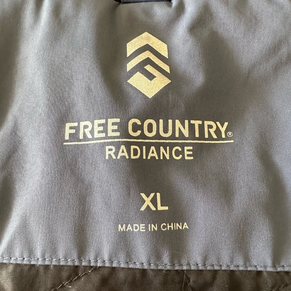 NWOT Radiance Free Country White and Blue 3 in 1 Jacket XL - Picture 7 of 9